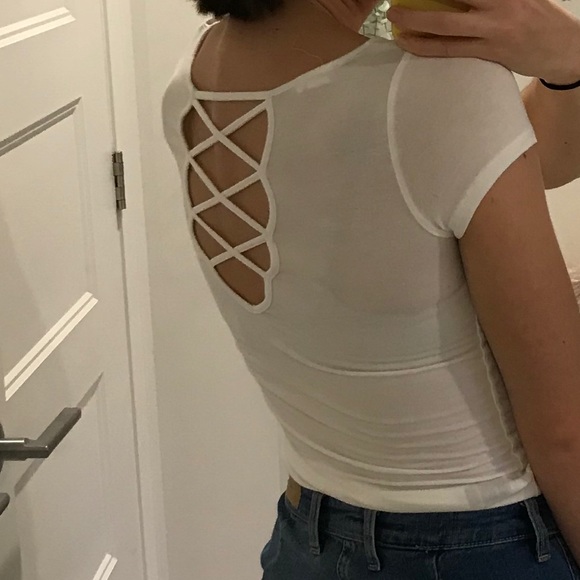 Basic white tee - Picture 2 of 2
